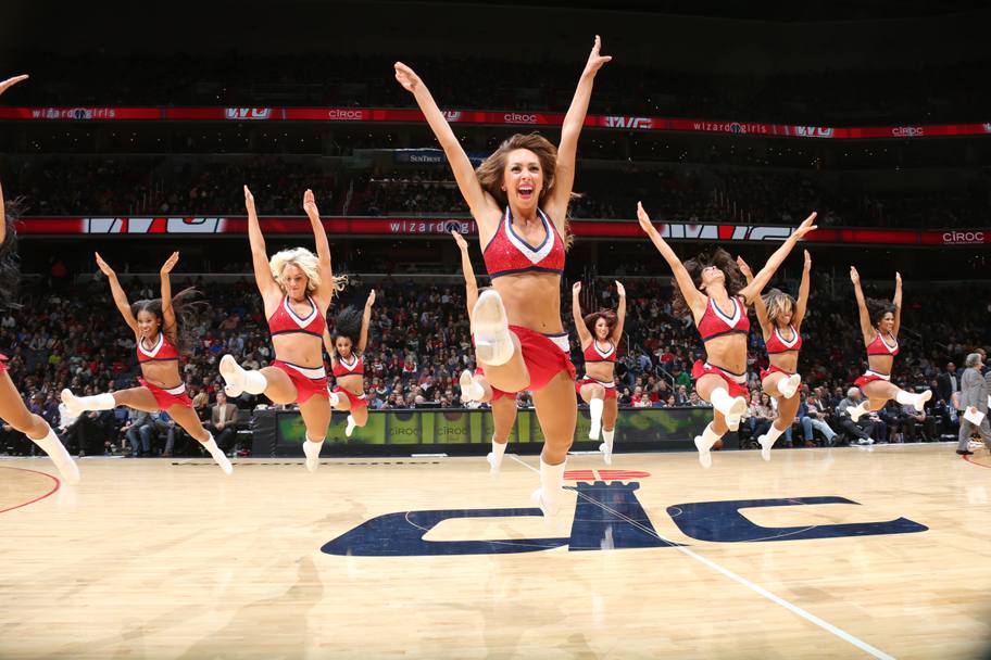 Il Dance Team dei Washington Wizards (Nbae/Getty Images)